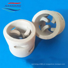 Torre de cerâmica aleatória embalagem 50mm anel de cerâmica pall